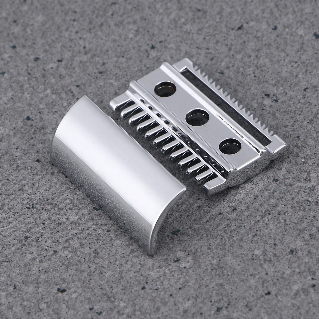 Lược Cạo Râu Bằng Hợp Kim Kẽm Hai Mặt Thay Thế An Toàn Không Cần Dùng Tay