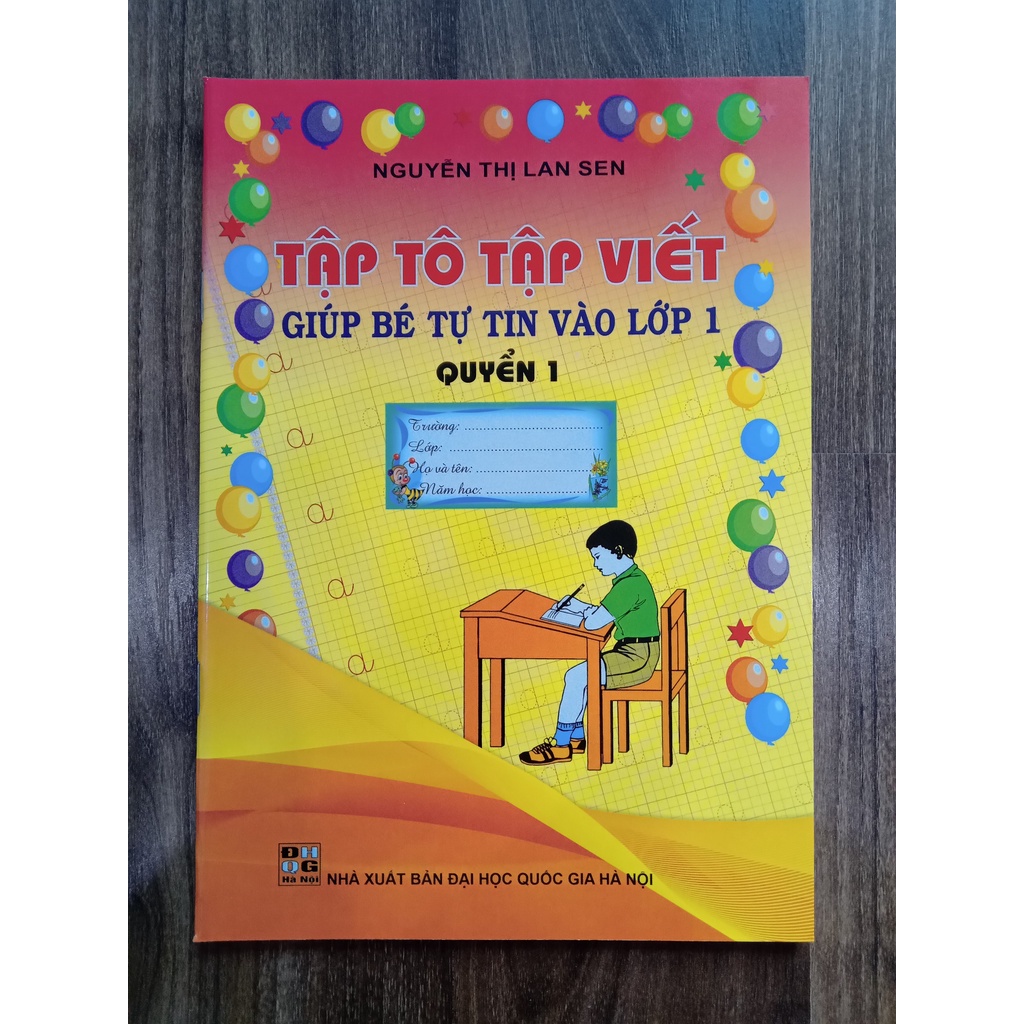 Sách - Tập Tô Tập Viết - Giúp bé tự tin vào lớp 1 (Quyển 1)