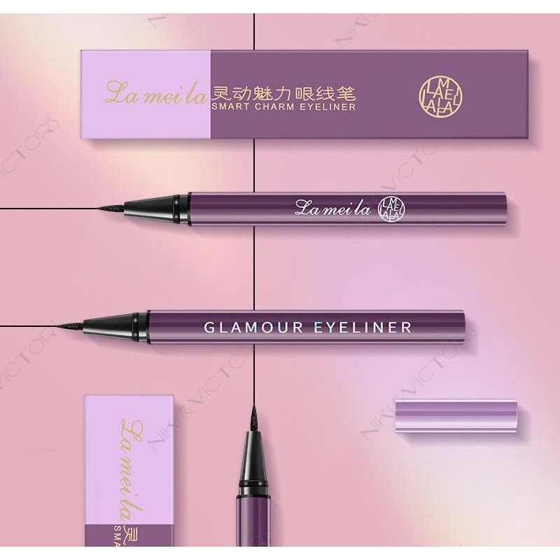 Bút Kẻ Mắt Nước Glamour Eyeliner Nhanh Khô Lâu Trôi Chống Nước Dễ Vẽ Không Lem
