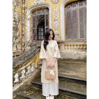 Set áo dài cách tân Yến Anh - Ma Vie kèm mấn