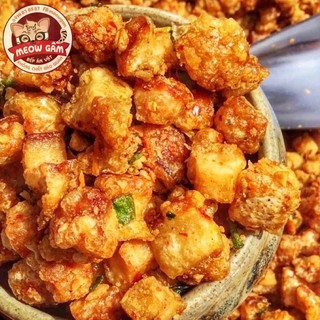 Tóp Mỡ Rim Mắm Tỏi Ớt