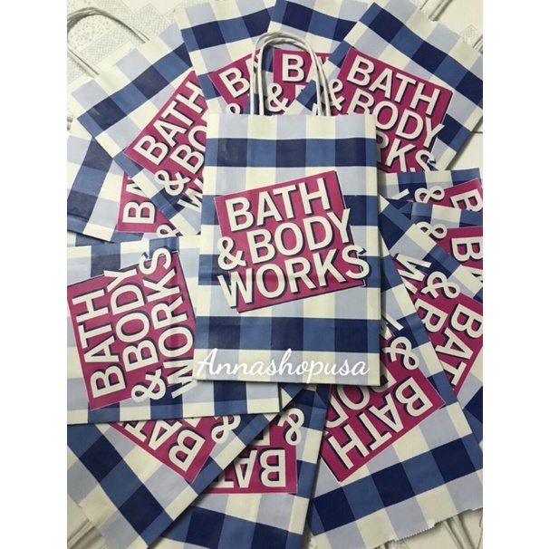 Túi giấy đựng quà Bath & body works