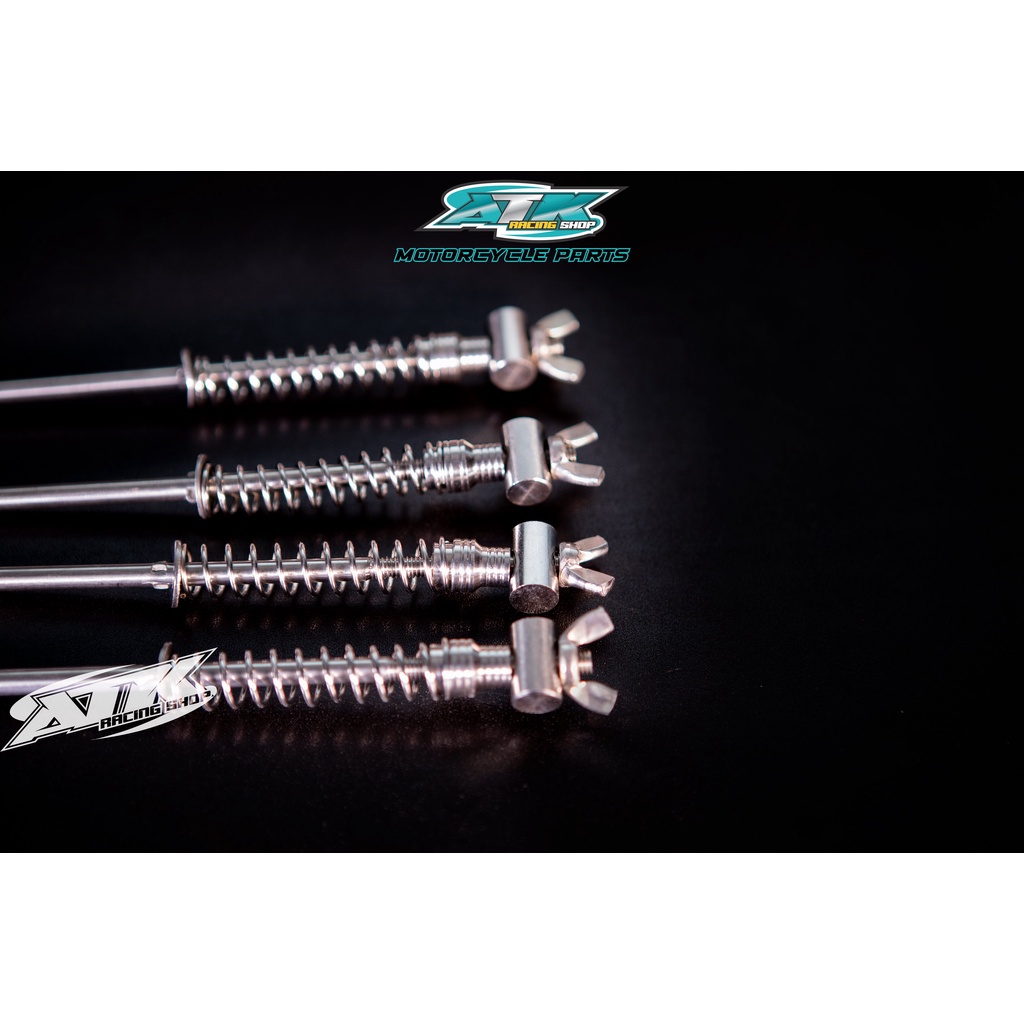 Đũa càng thắng inox 304 dành cho xe Exciter 2010 , WAVE, DREAM ,FU LED,FUNEO SIRIUS tặng kèm lò xo