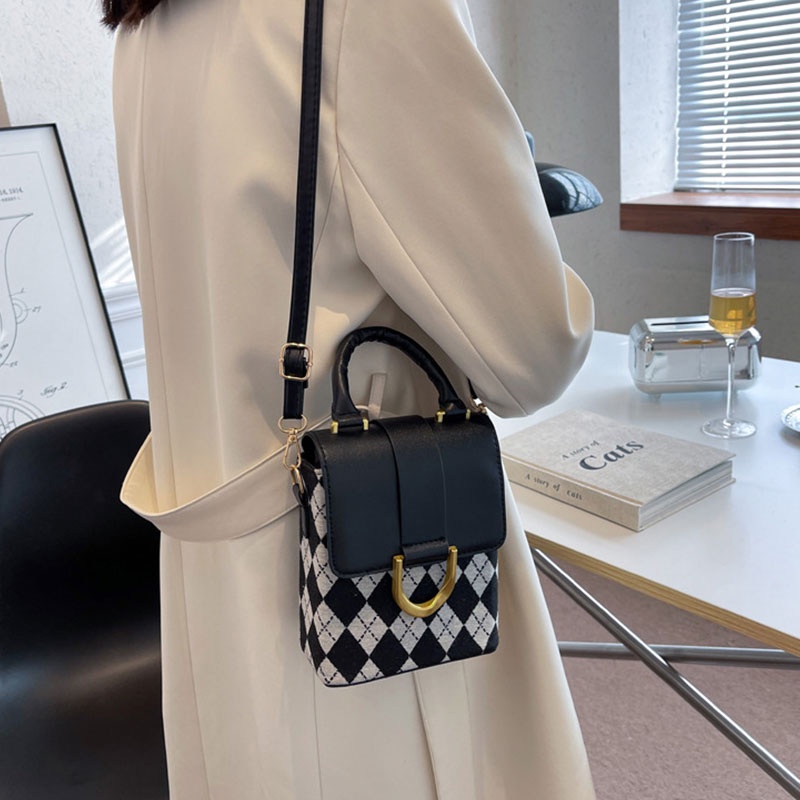 MISCHA Túi Đeo Chéo Vai Bằng Da PU Để Điện Thoại Thời Trang Sành Điệu Cho Nữ