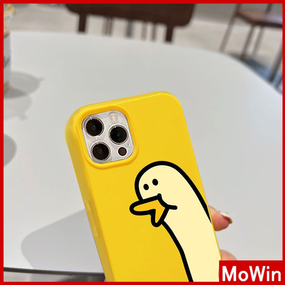 Ốp điện thoại TPU đen dẻo in vịt vàng chống sốc thích hợp cho iPhone 13 Pro max 12 Pro Max 11 xr xs 7Plus 14 Pro Max