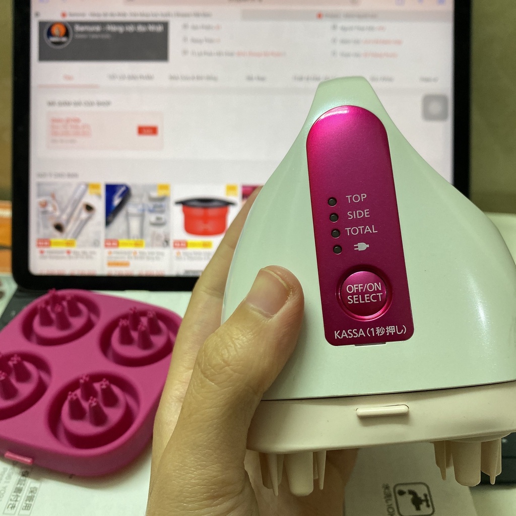 Máy mát xa gội đầu Panasonic EH HE96 , EH HE98