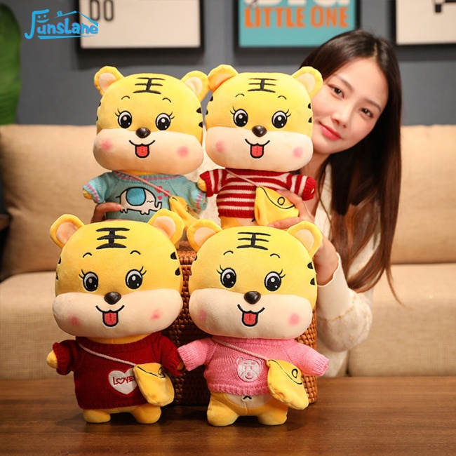 Ba Lô Lông Xù Mềm Mại Thoải Mái Họa Tiết Cung Hoàng Đạo Hoạt Hình Dễ Thương Đa Phong Cách