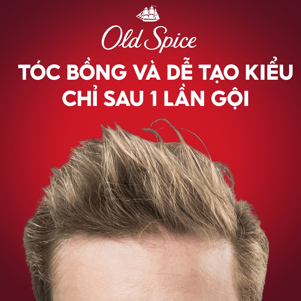 Combo 2 Dầu Gội OLD SPICE 2in1 Hương Nước Hoa Cho Nam Chai 650ML/chai - Gỗ Đàn Hương & Hoang Dã Mạnh Mẽ