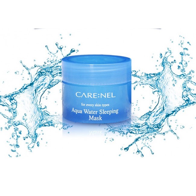 Mặt nạ ngủ cấp ẩm - Care:nel Aqua Water Sleeping Mask 15ml