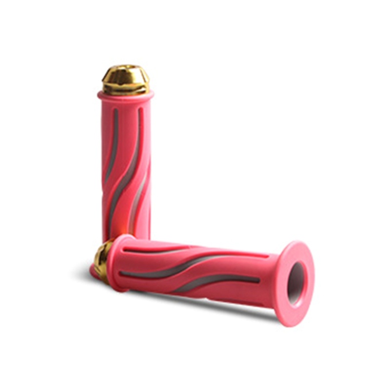 1 Cặp Tay Nắm Cao Su Chống Trượt Có Khóa Thông Dụng Cho Xe Đua