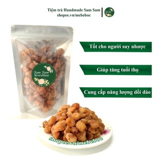 Trà long nhãn Hưng Yên sấy khô 200g để pha trà táo đỏ kỷ tử long nhãn, nấu nướng của tiệm trà samsam