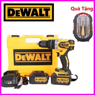 Máy khoan pin dewalt 20v kèm quà tặng