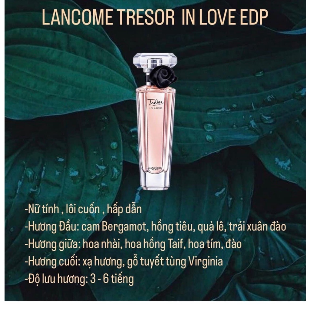 NƯỚC HOA LANCOME TRESOR IN LOVE EDP MINISIZE