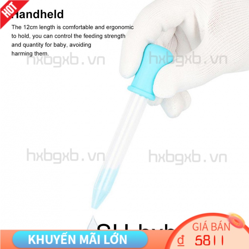 Ống Nhỏ Giọt Đựng Thức Ăn Cho Bé Màu Sắc Ngẫu Nhiên