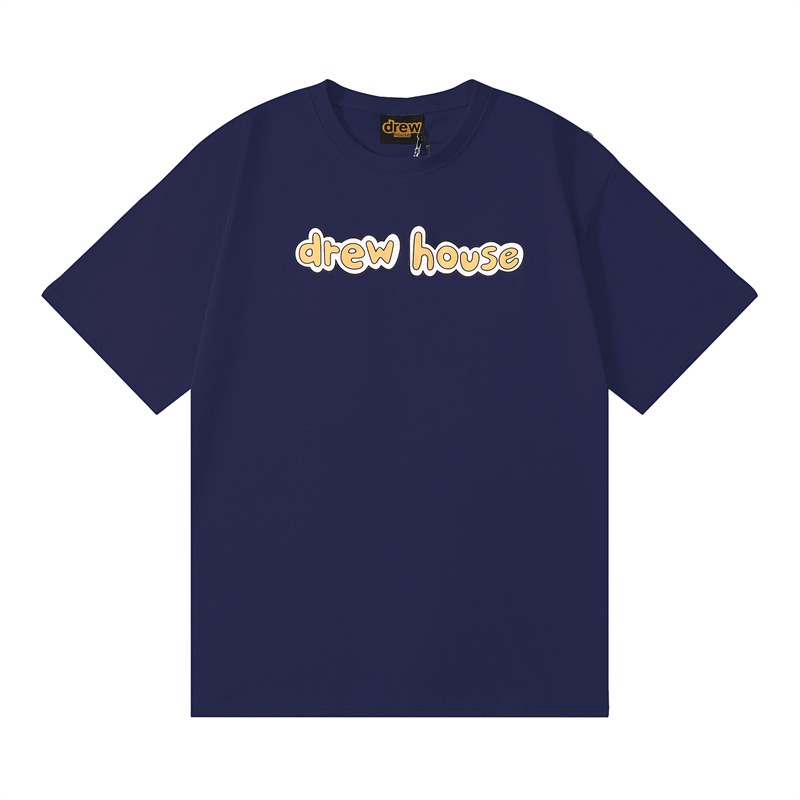 Áo Thun Ngắn Tay Dáng Rộng In logo Khẩu Hiệu Đơn Giản Thoải Mái Nhiều Màu Thời Trang