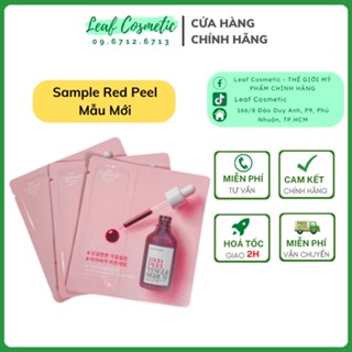 Sample [Gói] Red Peel Tingle Serum - Peel Da Không Bong Tróc
