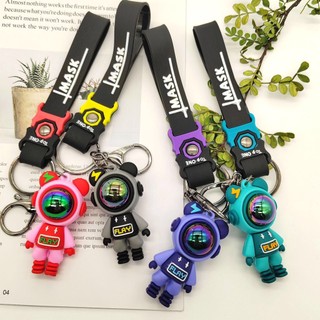 Móc khóa silicon cao cấp phi hành gia vũ trụ Play