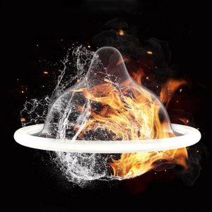 Bao cao su Olo 001 Box Ice - Fire, bcs băng lửa siêu mỏng kéo dài thời gian quan hệ