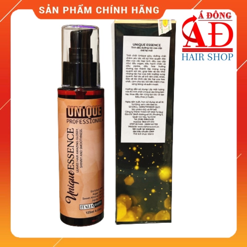 Tinh dầu bóng dưỡng tóc cao cấp UNIQUE Essence Serum chiết xuất từ nguyên chất ARGAN & JOJOBA 125ml