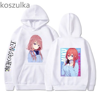 Áo Hoodie Nỉ In Hình Miku Nakano The Quintessential Quintuplets độc đẹp cá tính