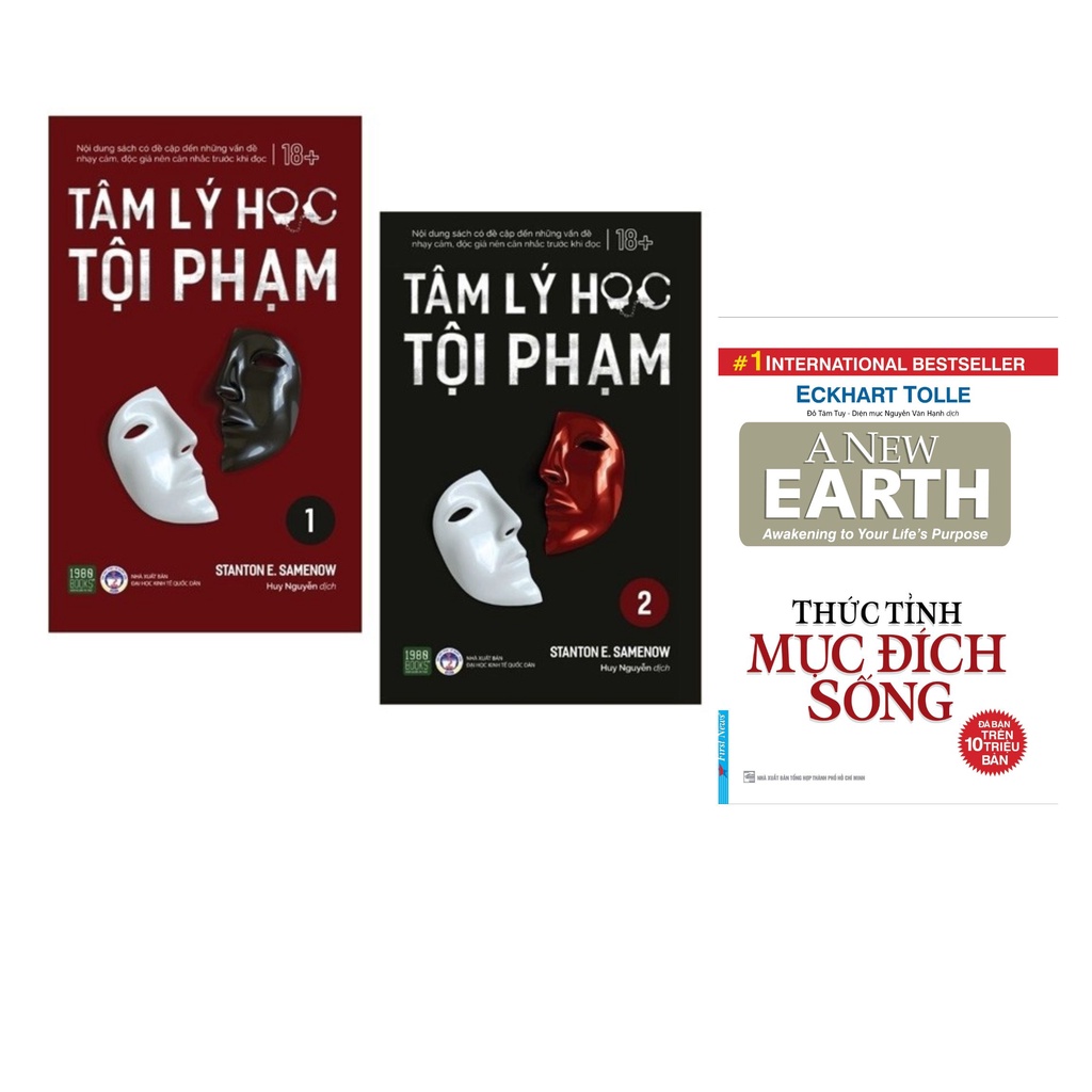 Sách - Thức tỉnh mục đích sống (First News) - Tâm lí học tội phạm (Tập 1 + 2)