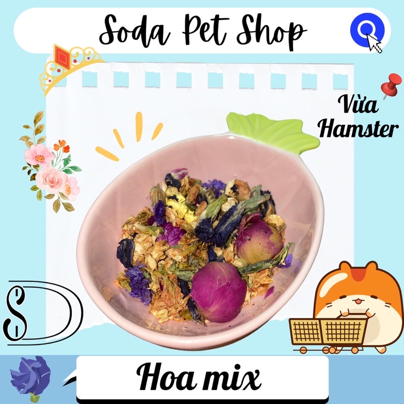 Hoa Mix Cho Hamster/Thú Nhỏ