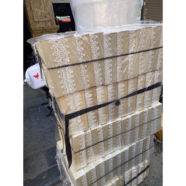 Trụ - Khay gỗ làm giỏ quà, tháp bánh, tháp nước, tháp bia tài lộc