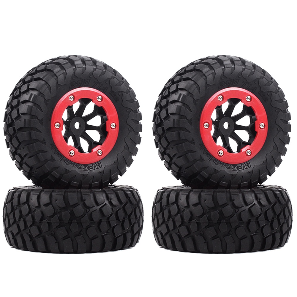 Austar Bộ 4 Bánh Xe Cao Su 110mm Tỉ Lệ 1 / 10 Cho arrma senton xlh 9125 traxxas slash