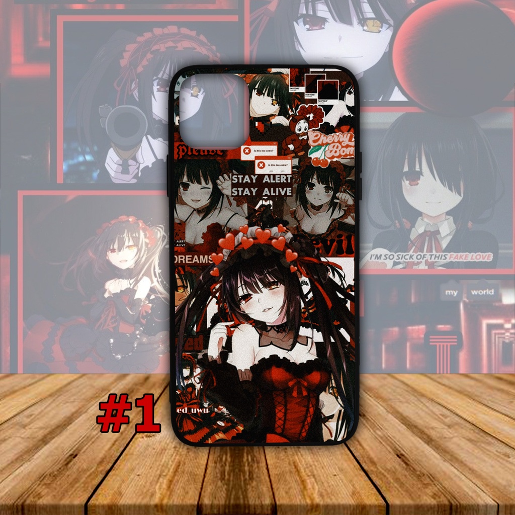 KURUMI - DATE A LIVE Ốp Lưng Anime Xiaomi Redmi Note 11 11s 11 Pro 10 10s Pro 5G 9 9c 9s 8 11T Pro 12 Pro 12