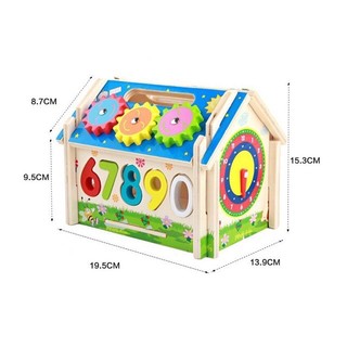 Ngôi nhà lắp ráp đập bóng thả số