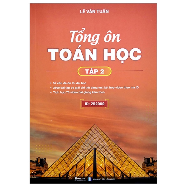 Sách Tổng ôn Toán học - Tập 2