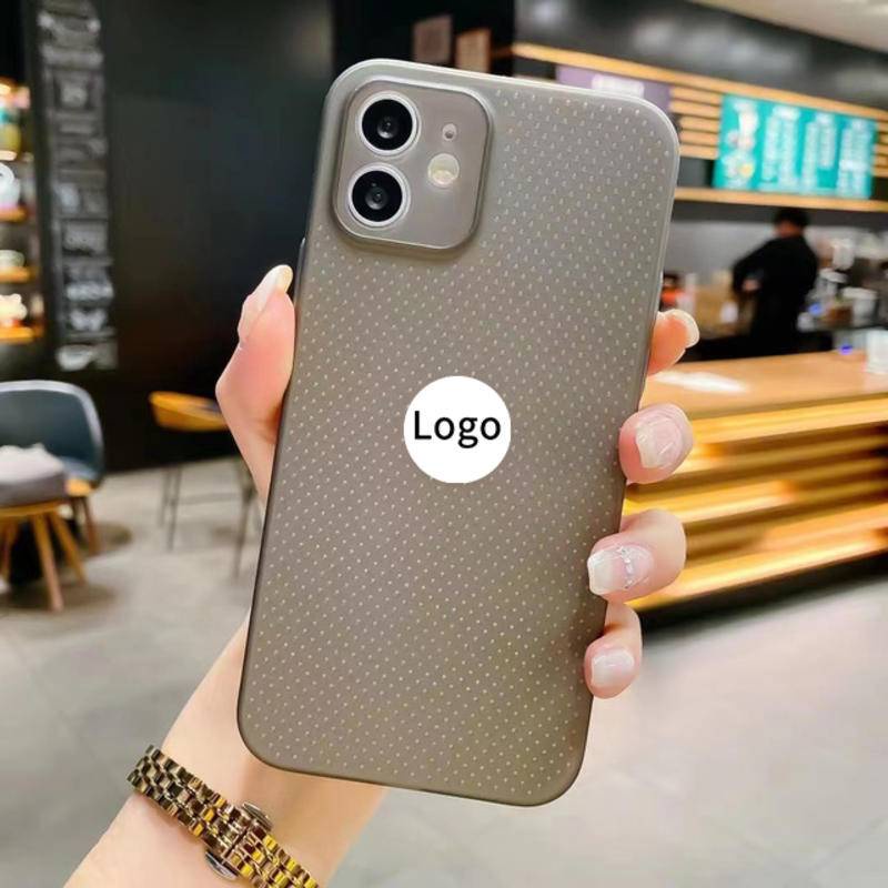 Ultra Ốp Điện Thoại Lưới Tổ Ong Thoáng Khí Siêu Mỏng Cho iPhone 14 13 12 11 Pro Max Plus