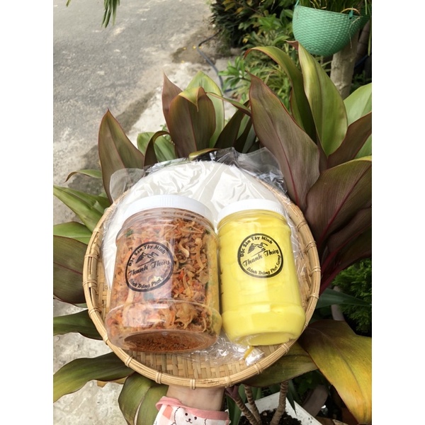 COMBO TO NHẤT HỆ ĂN VẶT - BÁNH TRÁNG PHƠI SƯƠNG MUỐI TÉP HÀNH PHI