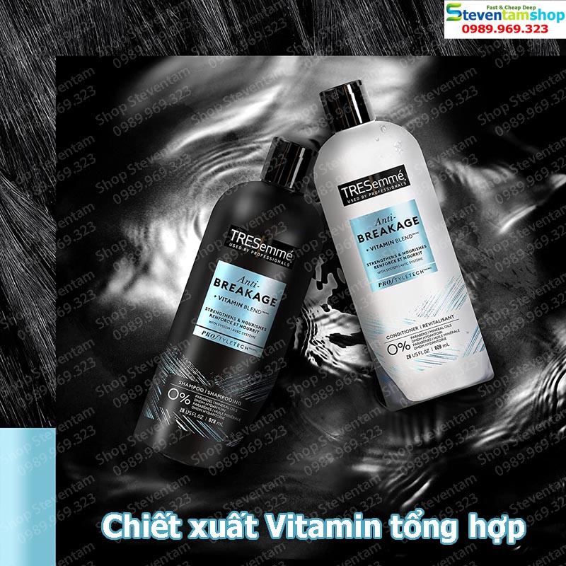 Dầu gội, xả TRESemme 828ml ngăn rụng tóc (Mỹ)