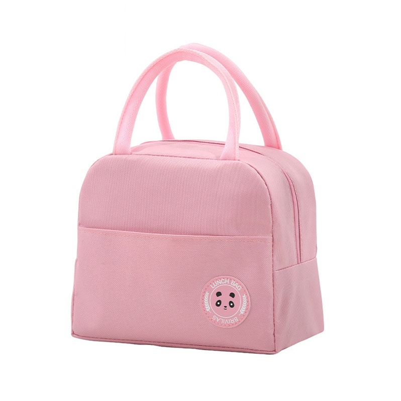 Túi Đựng Hộp Cơm Giữ Nhiệt Dày Dặn, Tiện Lợi Dây Kéo Chắc Chắn, Dung Tích Lớn, Chống Thấm Tốt, Nhiều Màu Lựa Chọn