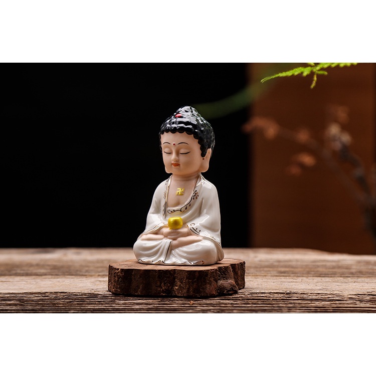 Tượng phật nhỏ trang trí nhà cửa hoặc xe hơi đem đến bình an