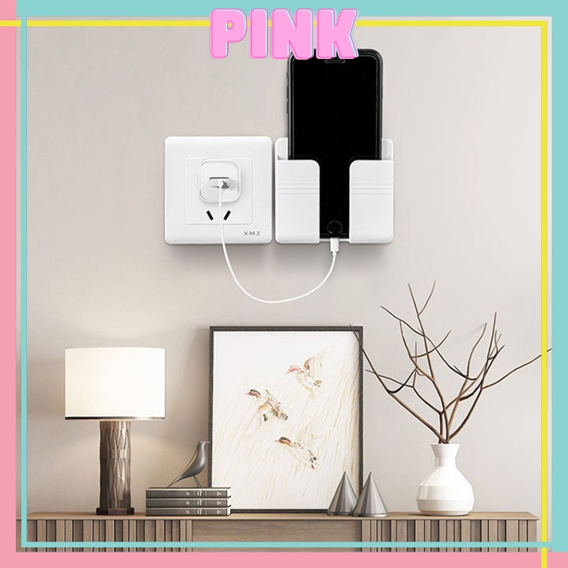 Kệ Đựng Điện Thoại Sạc Pin Giá Đỡ Điện Thoại Remote Đa Năng PINKWISH H102