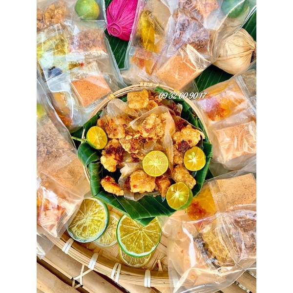 Bánh tráng dẻo ớt tóp mỡ Mạnh Hùng