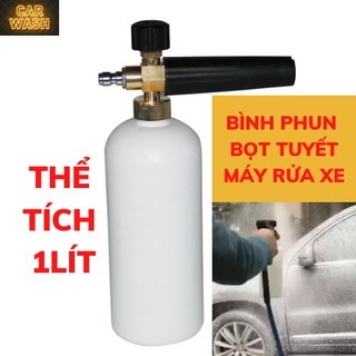 Bình phun tạo bọt tuyết gắn máy xịt rửa xe
