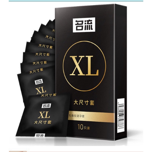 Bao Cao Su XL Size Lớn 55mm – Hộp 10 chiếc