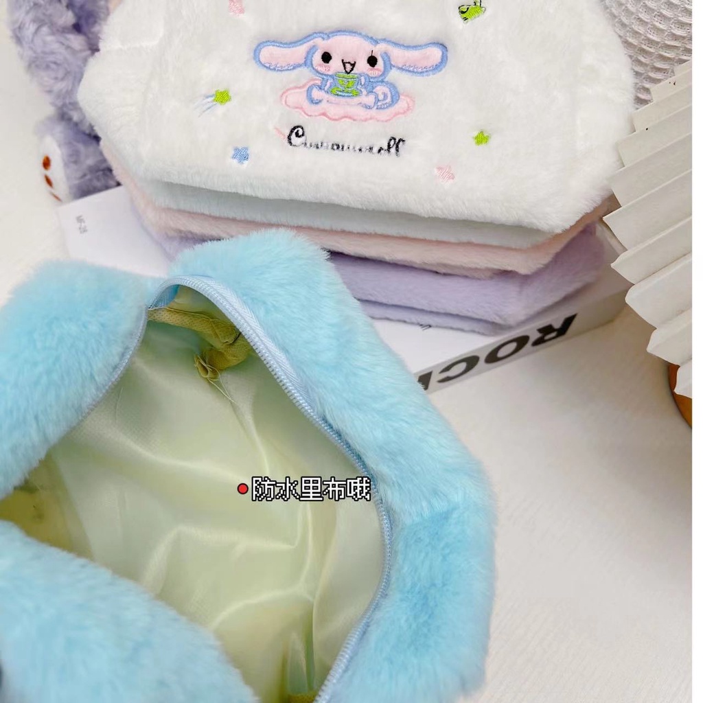 Túi Đựng Bút Mềm Thêu Hình Ngôi Sao Bentoy Milkjoy Kiểu Hàn Quốc Dễ Thương