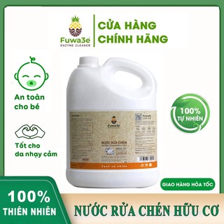 Nước rửa chén bát Enzyme sinh học Fuwa3e 3.8L
