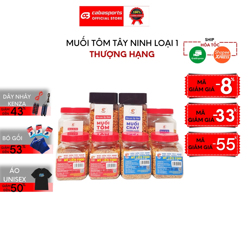 Muối tôm Tây Ninh loại 1 thượng hạng