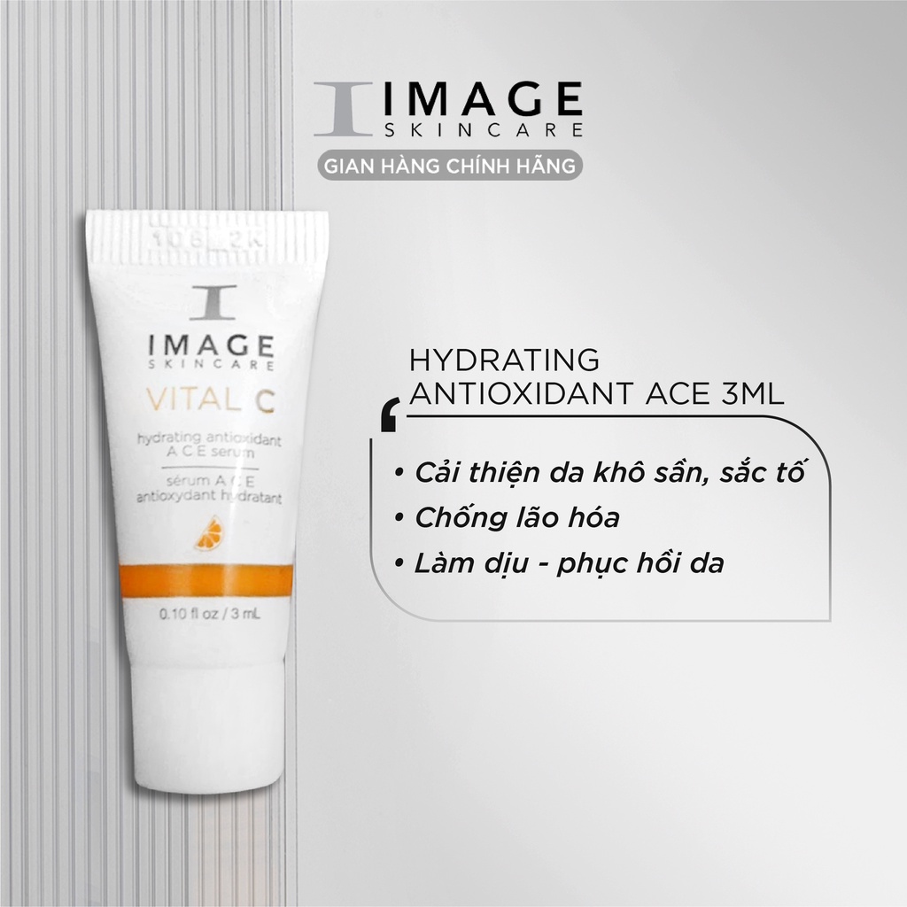 Serum chống lão hóa da Image Skincare Vital C Hydrating Antioxidant Ace 3ml