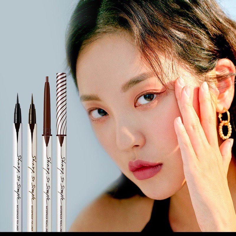 Kẻ Mắt Nước Clio Sharp So Simple Pen Liner