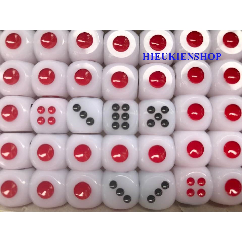 Sỉ 50 hột xí ngầu nghệ hoa loại 1/Hột lắc xí ngầu tài xỉu nghệ hoa cao cấp loại 1