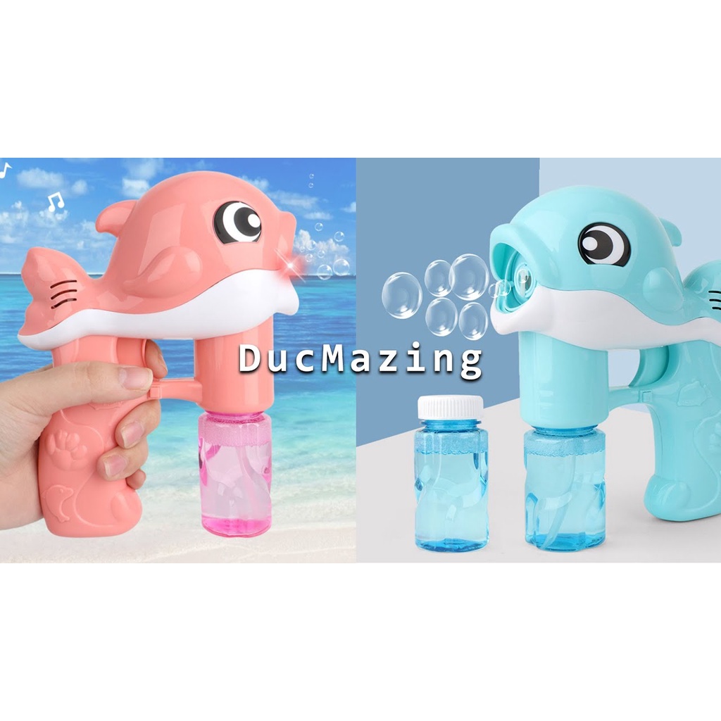 Súng bắn bong bóng nước hình cá