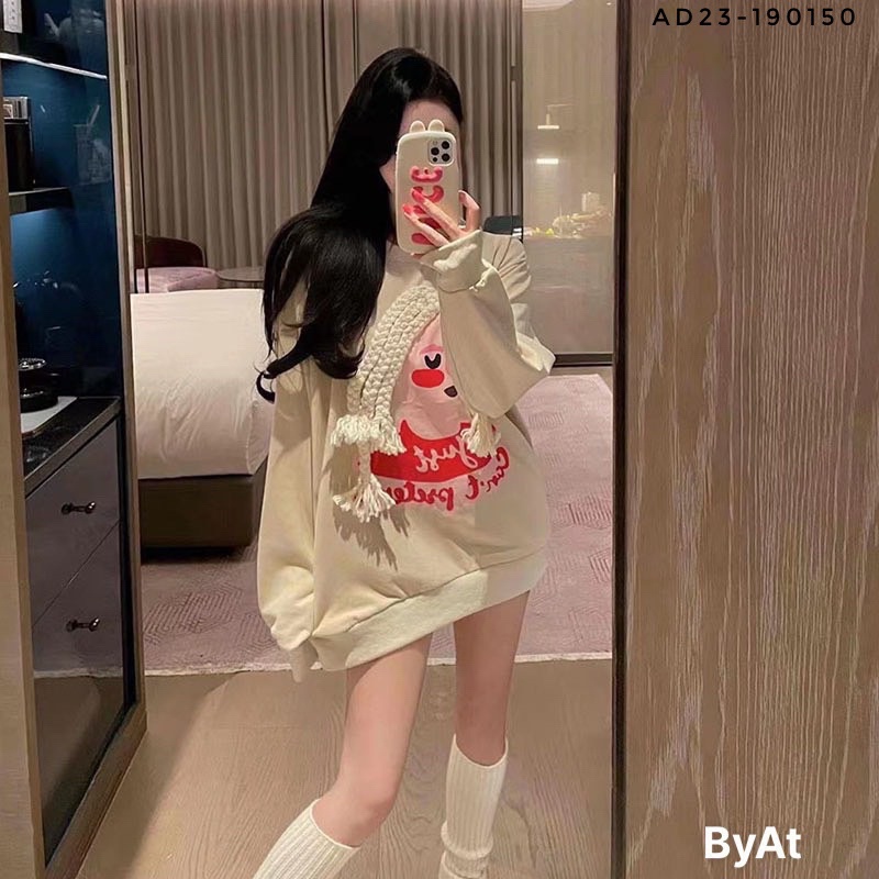 AD23 SALE Áo Nỉ Be Cho Con Bú