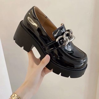 Giày nữ, giày cao gót form dáng thanh lịch Oxford đế cao 6p tôn dáng