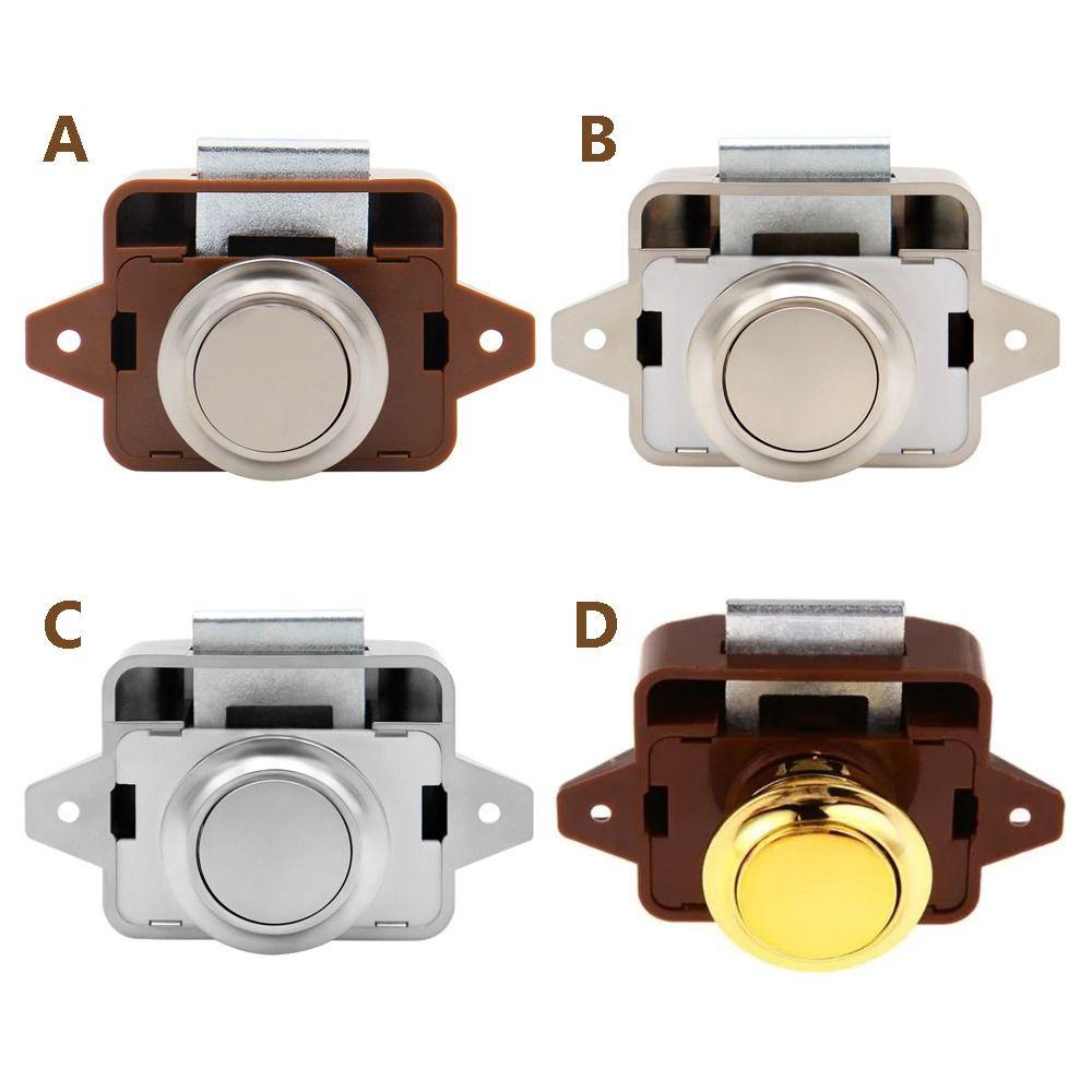 WATTLE Bộ Khóa Nhấn Chuyên Dụng Cho Đồ Nội Thất Xe Hơi Tàu Thuyền RV
